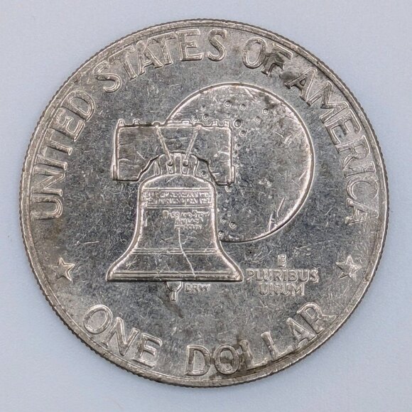 1976 Eisenhower Proof Type - 2 Dollar Coin (No “S” Mint Mark) Double Die - Picture 6 of 6